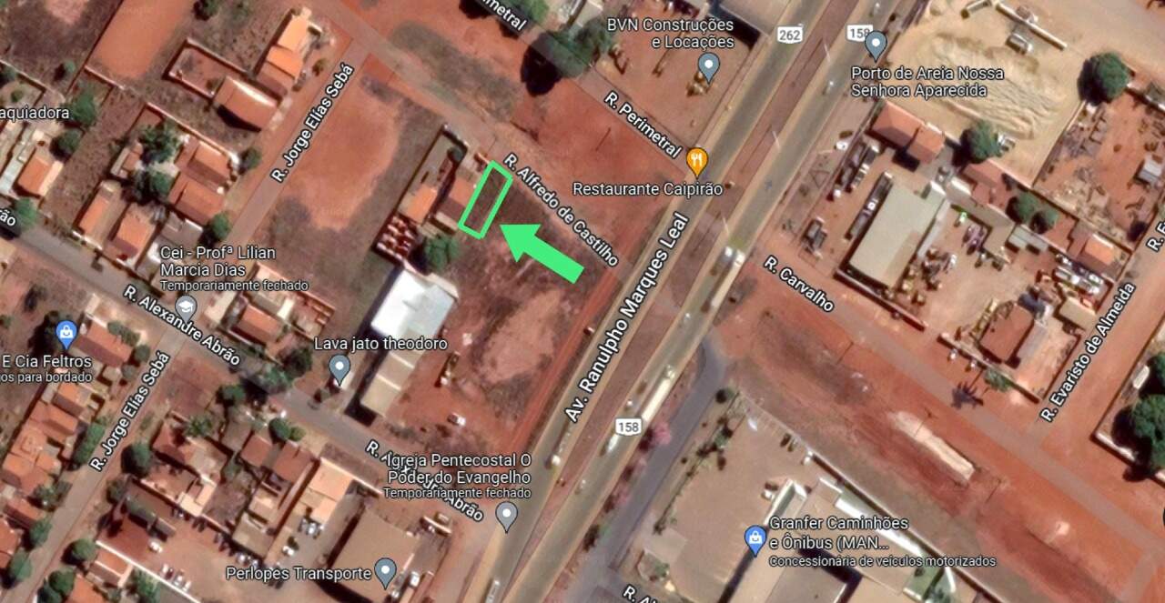 Terreno para aluguel no Jardim Brasília: 
