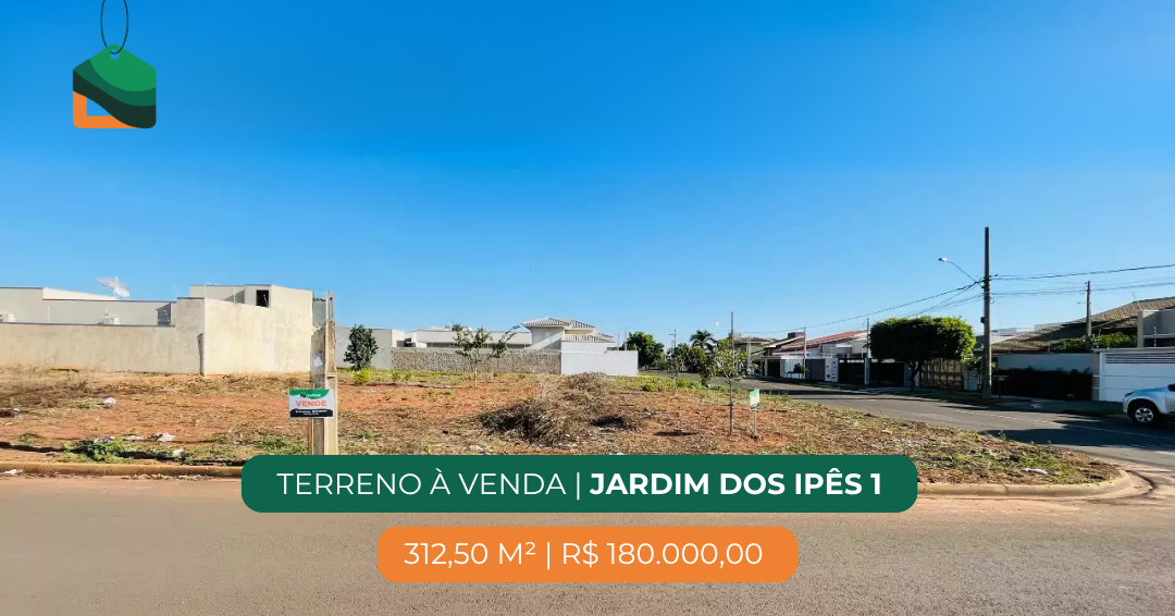 Terreno à venda no Jardim dos Ipês I: 