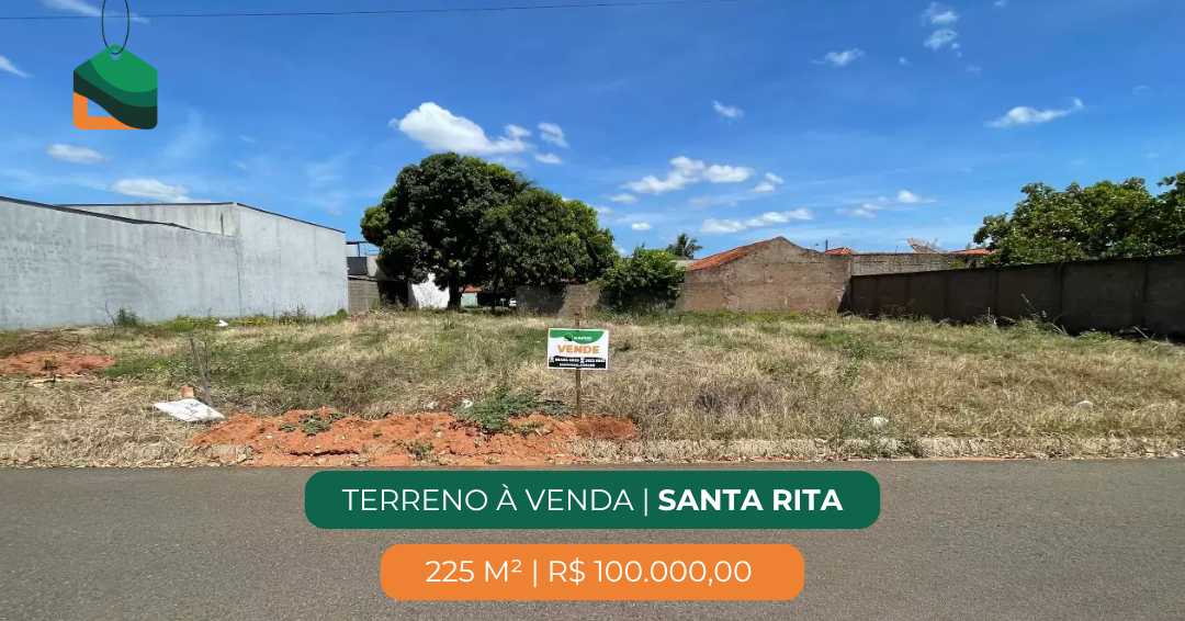 Terreno à venda no Santa Rita: 