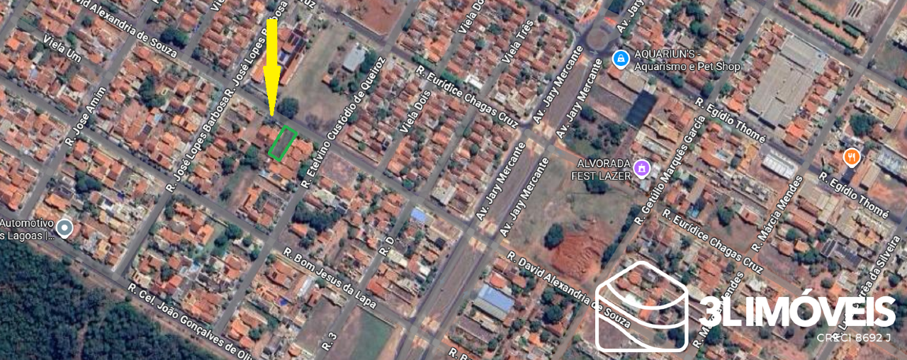 Terreno à venda no Jardim Alvorada: