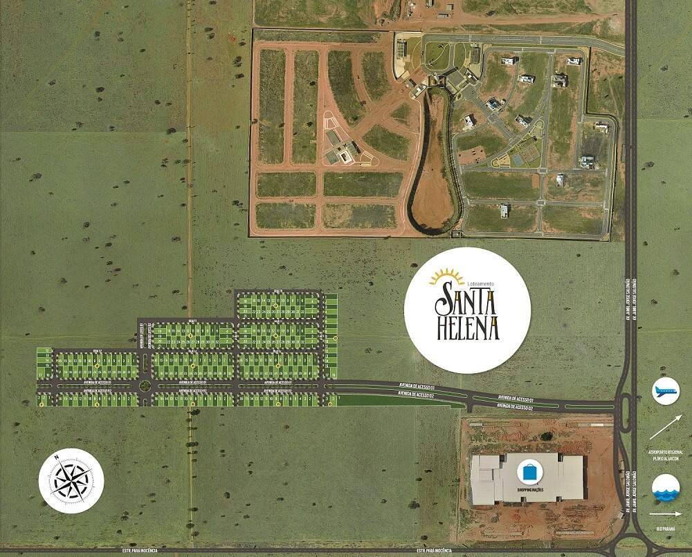 Lote à venda no Loteamento Santa Helena: