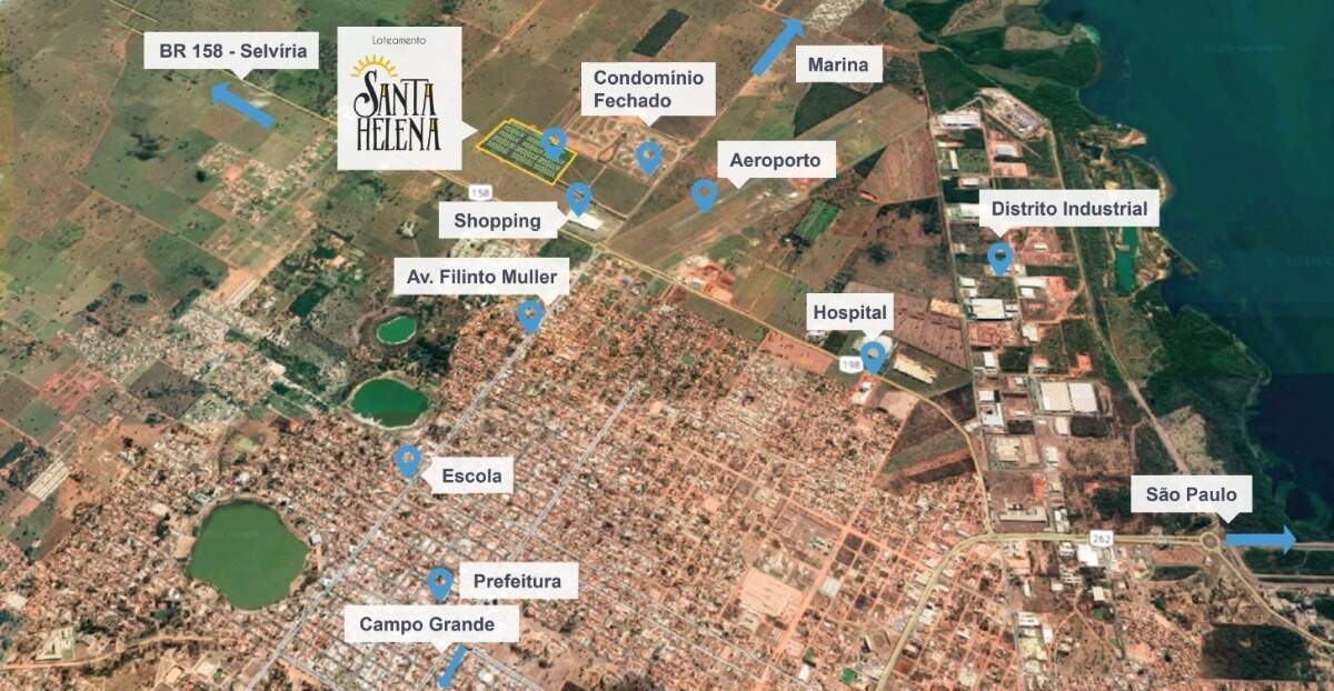 Lote à venda no Loteamento Santa Helena: