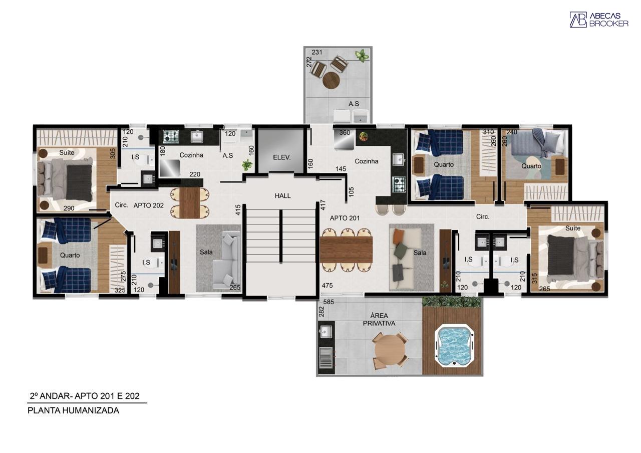 Área privativa à venda no Miramar: 