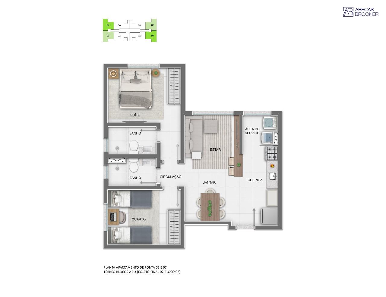 Apartamento à venda no Estoril : 