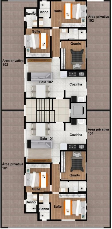 Área privativa à venda no Padre Eustáquio: 
