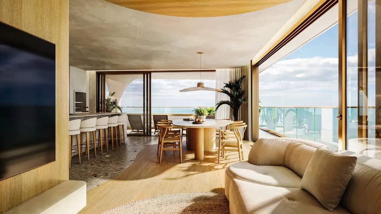 Penthouse Frente Mar com 4 Suítes em Cabeçudas, Itajaí/Sc