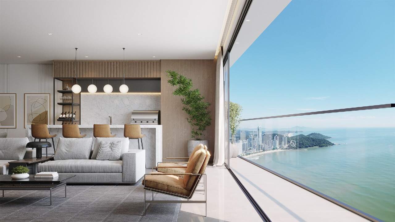 Penthouse de 410M² Frente Mar em Balneário Camboriú