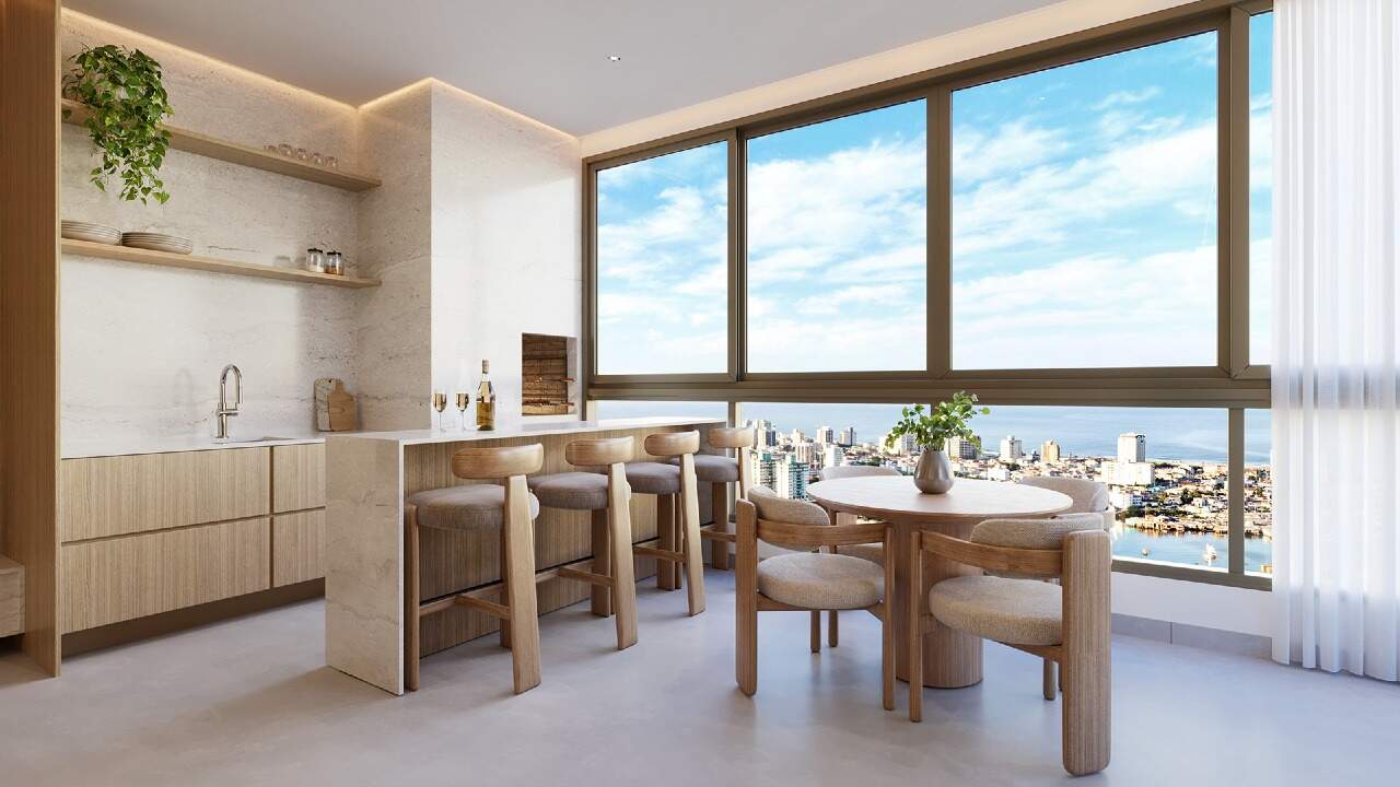 Apartamento com 3 Suítes no Centro de Itajaí no Monserrato
