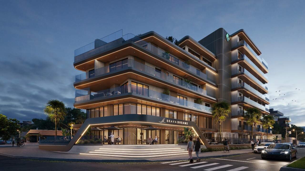 Apartamento Frente Mar com 4 Suítes e Piscina Privativa na Praia Brava