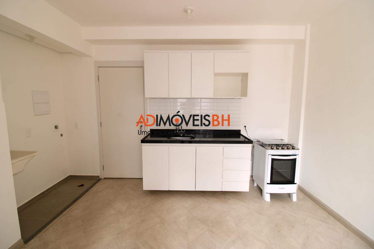 Apartamento para aluguel no Centro: Apartamento - 2 quartos - Cozinha com armários