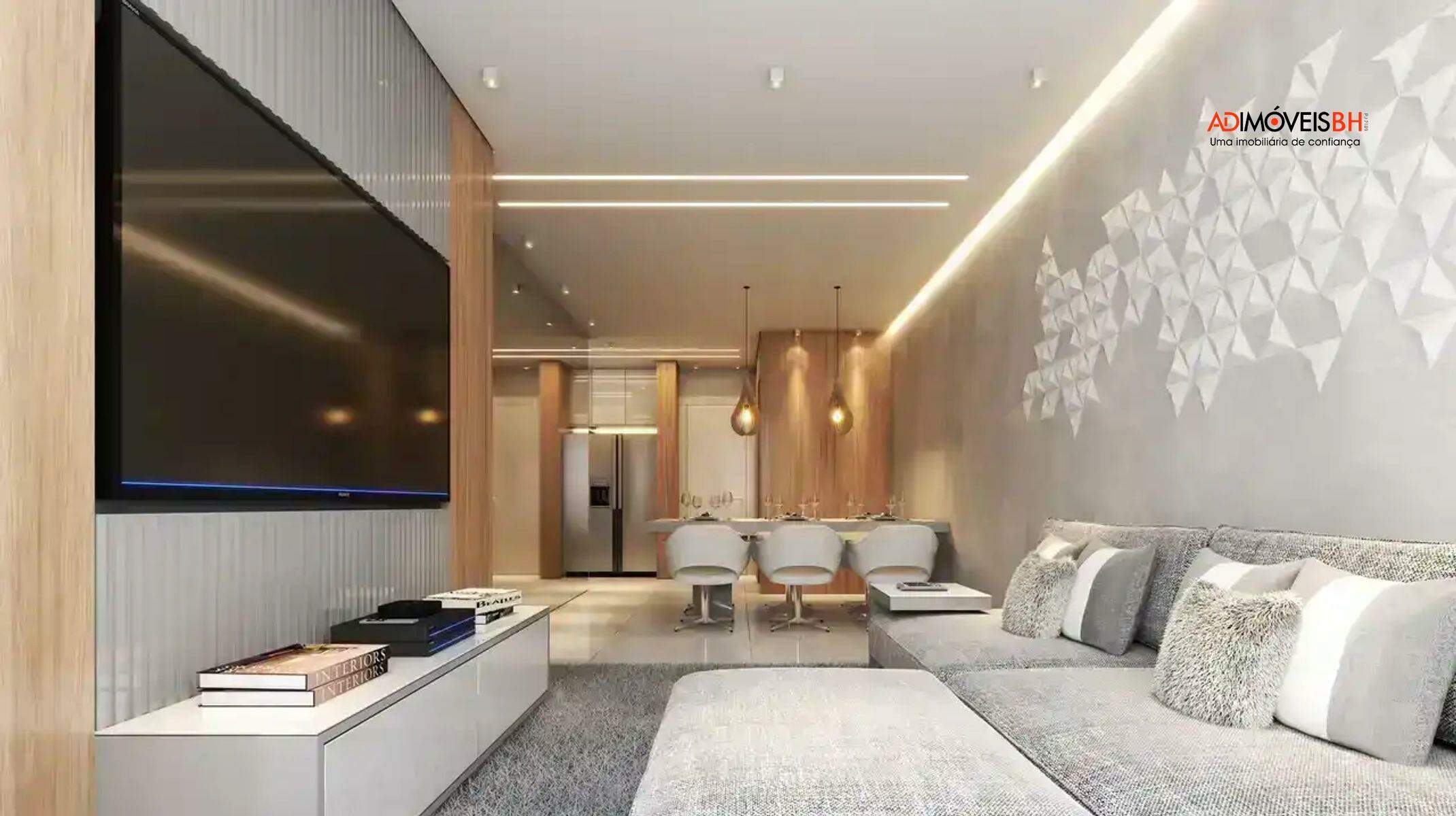 Apartamento à venda no Sagrada Família: Sala de estar