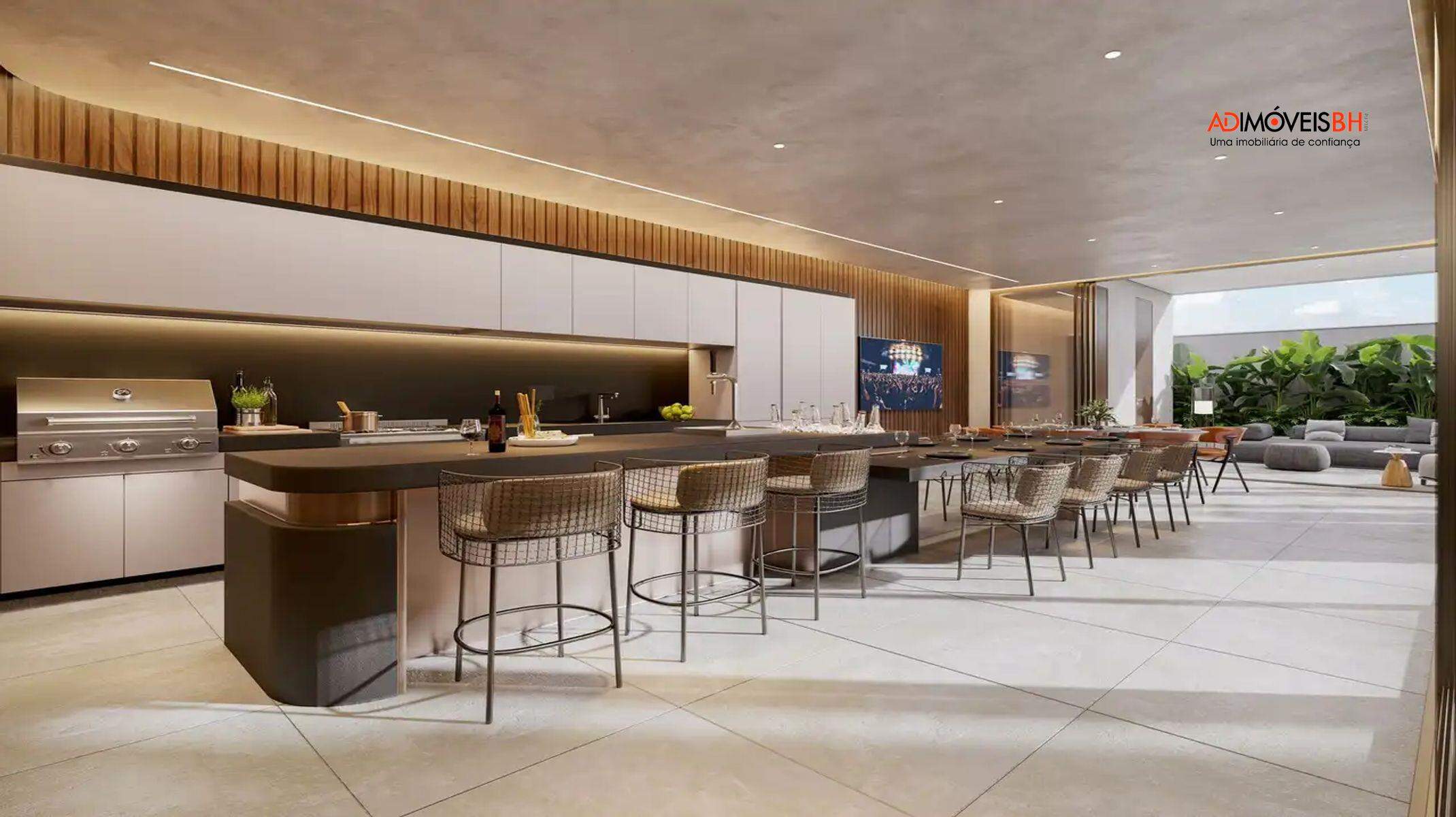 Apartamento à venda no Cruzeiro: Espaço gourmet