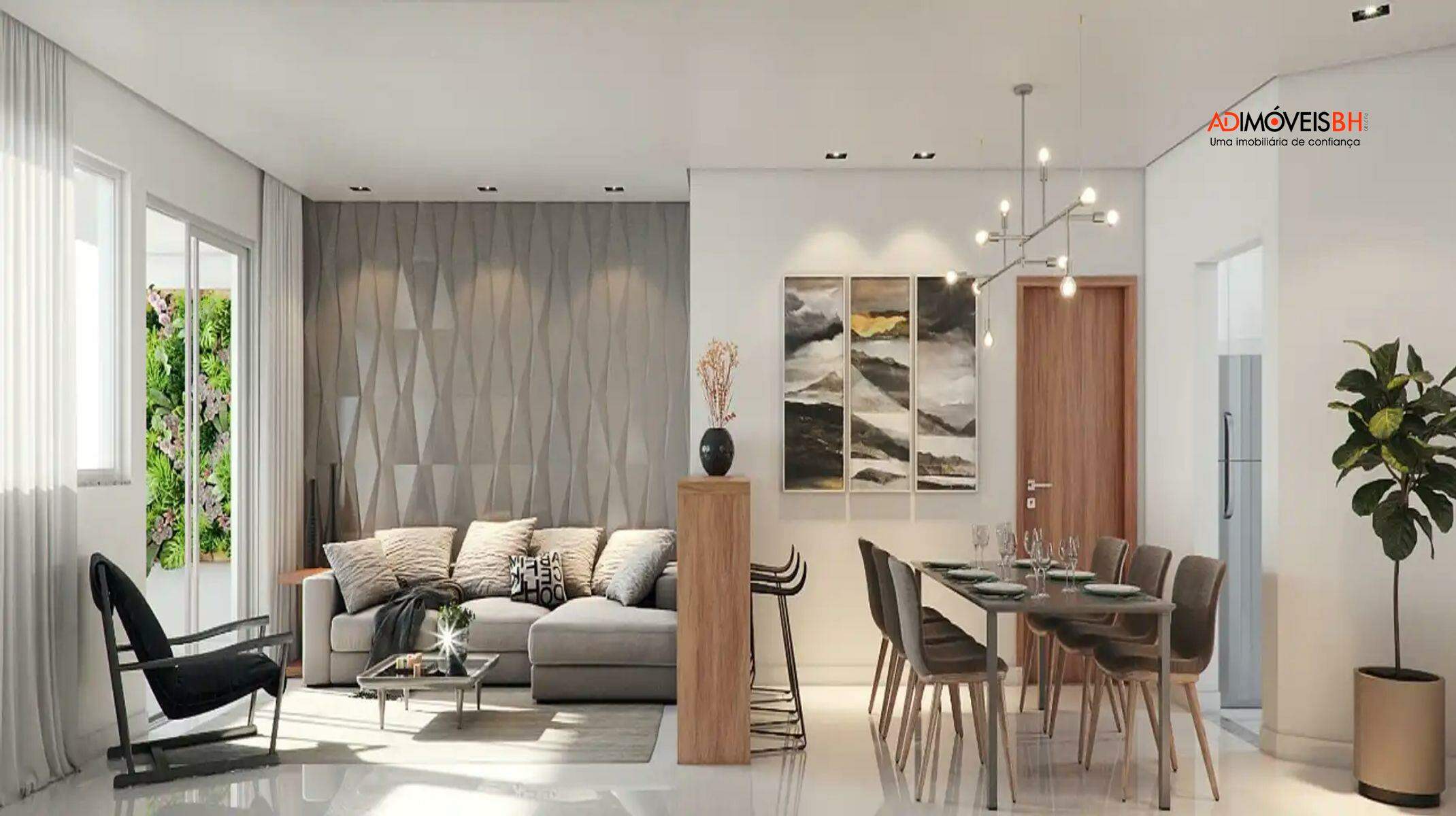 Apartamento à venda no Sion: Sala de estar