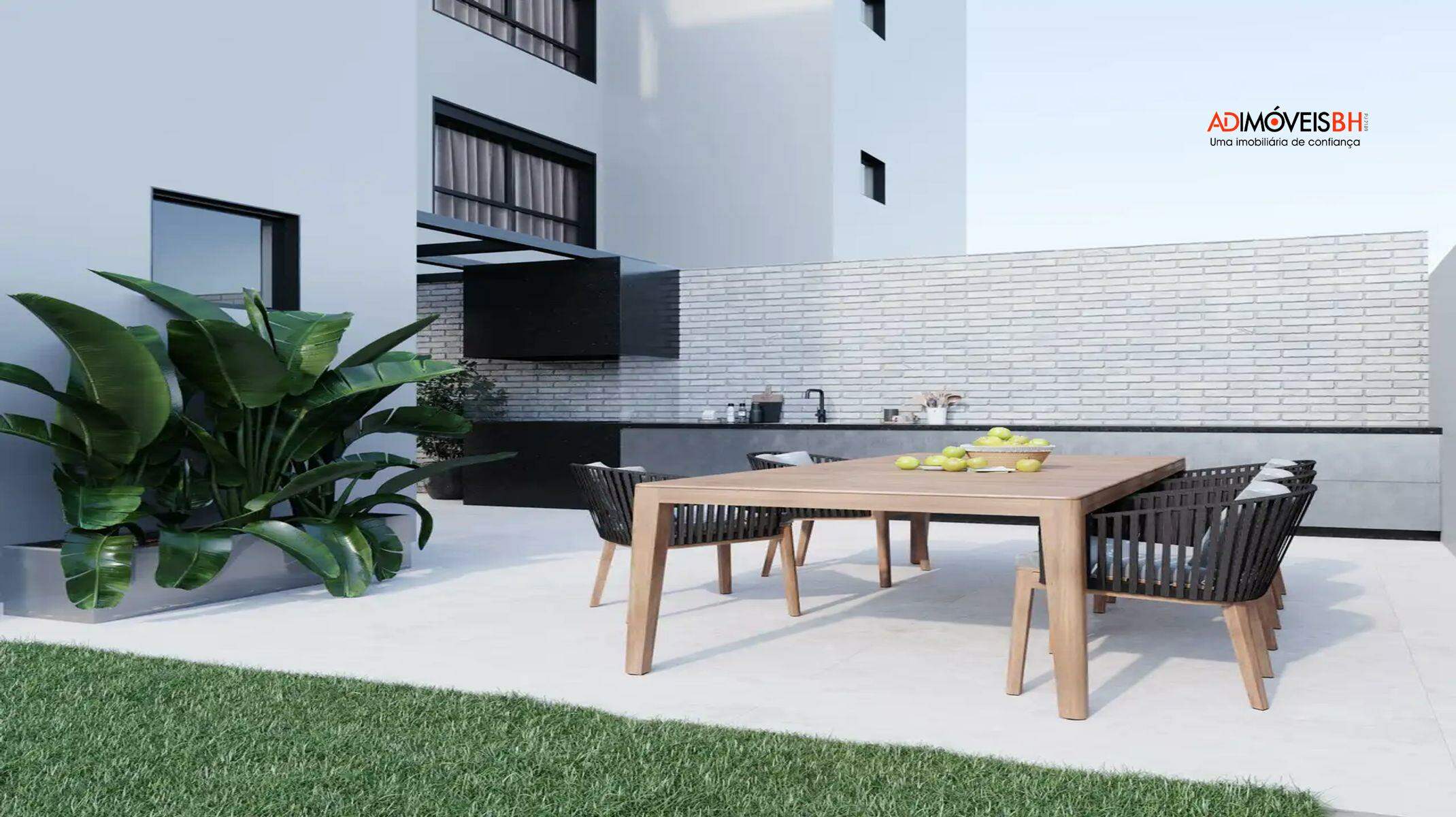 Apartamento à venda no Santo Agostinho: Área privativa