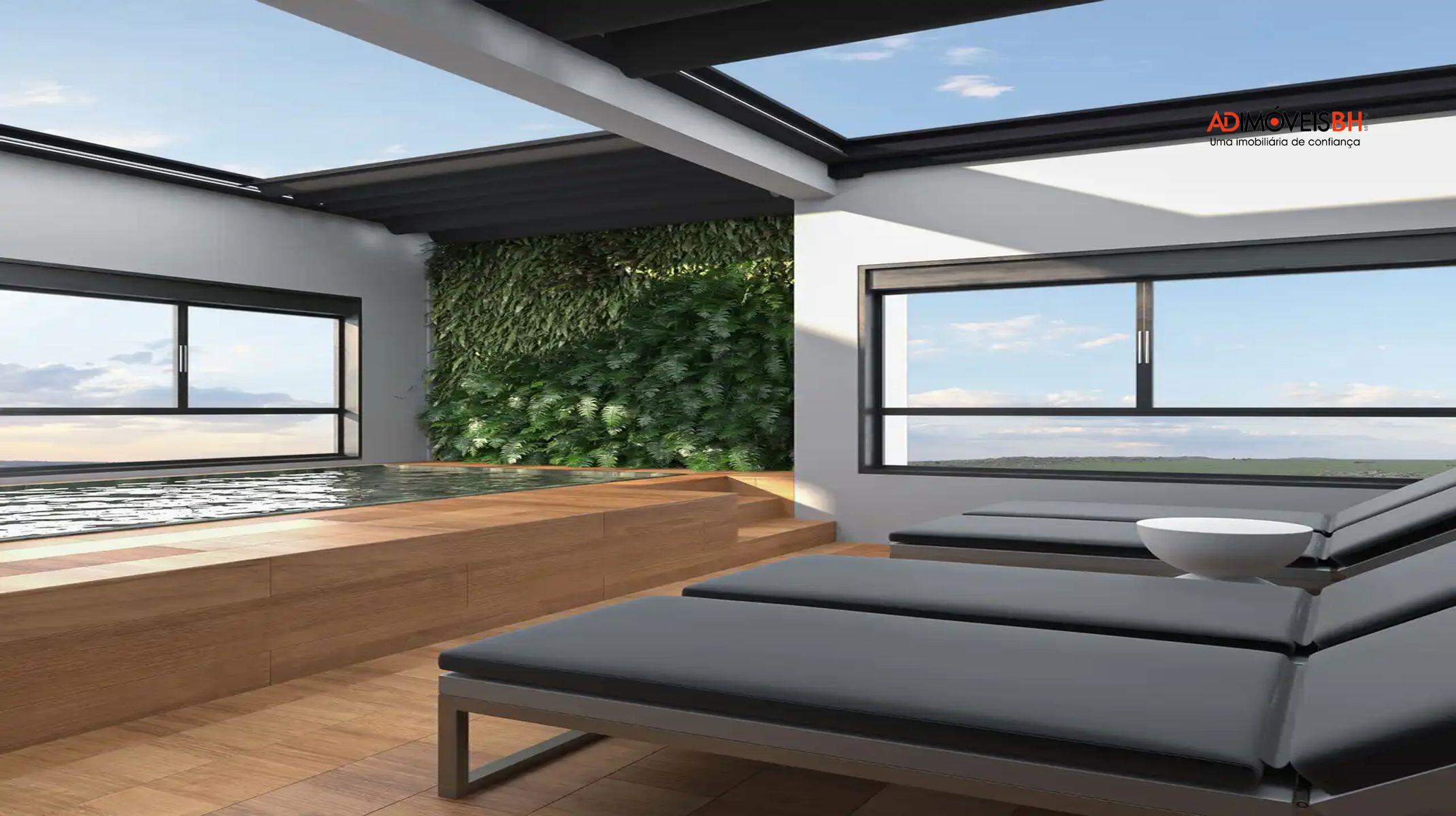 Apartamento à venda no Santo Agostinho: Piscina coberta