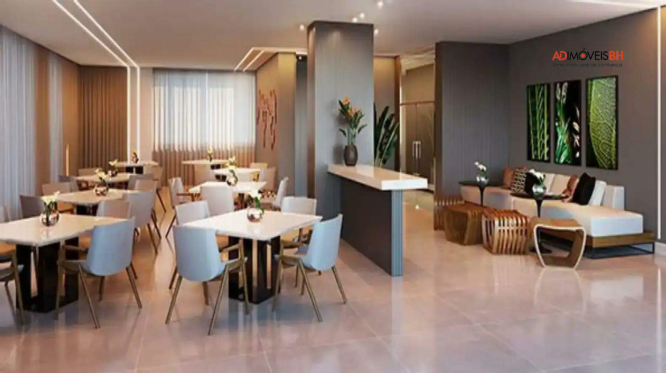 Apartamento à venda no Serra: Salão de festas