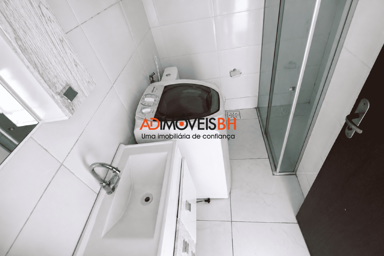 Apartamento para aluguel no Santo Agostinho: Apartamento - 1 quarto - Banheiro