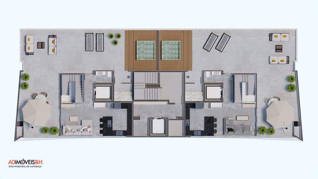 Apartamento à venda no Santa Lúcia: 