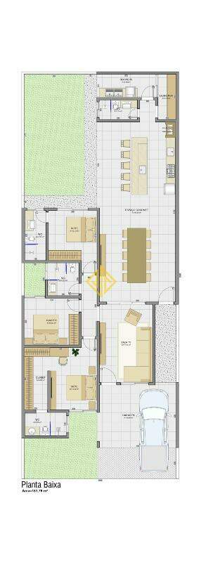 Casa, 3 quartos, 182 m² - Foto 2