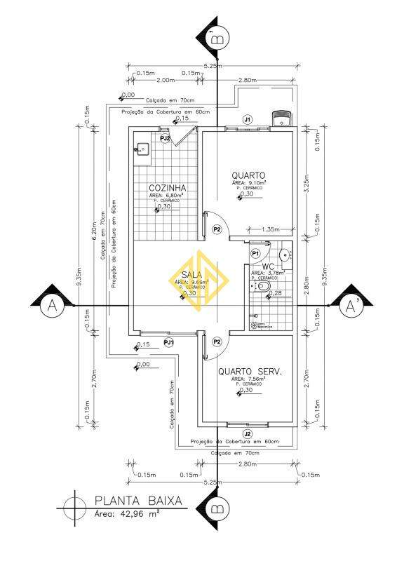 Casa à venda com 2 quartos, 43m² - Foto 2