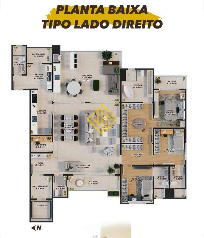 Apartamento à venda, 247m² - Foto 3