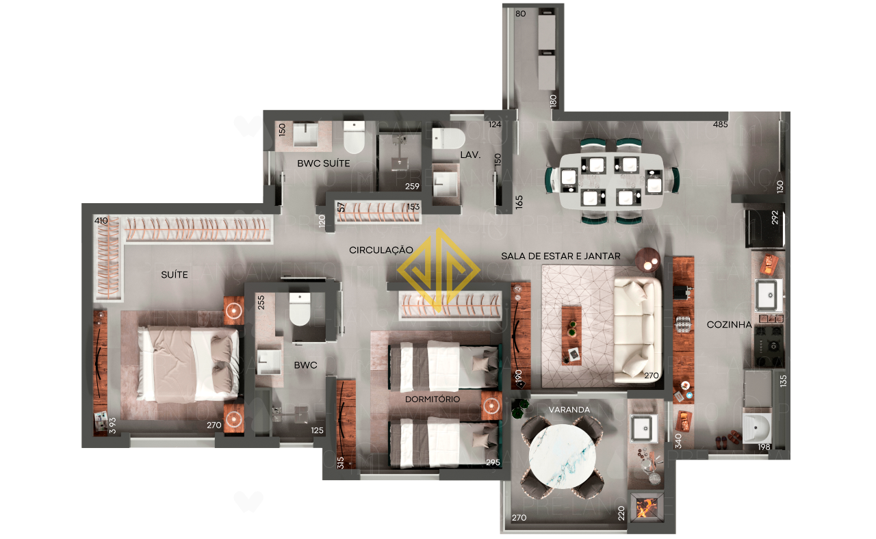 Apartamento à venda com 2 quartos, 94m² - Foto 30