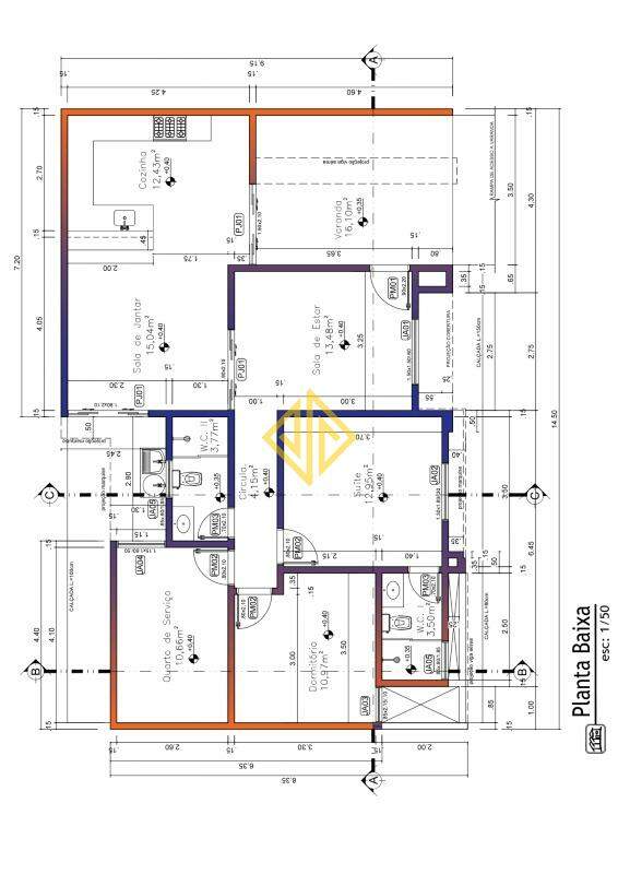 Casa à venda com 3 quartos, 117m² - Foto 2