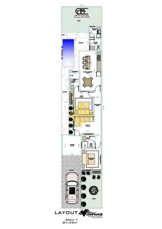 Casa à venda com 2 quartos, 87m² - Foto 2