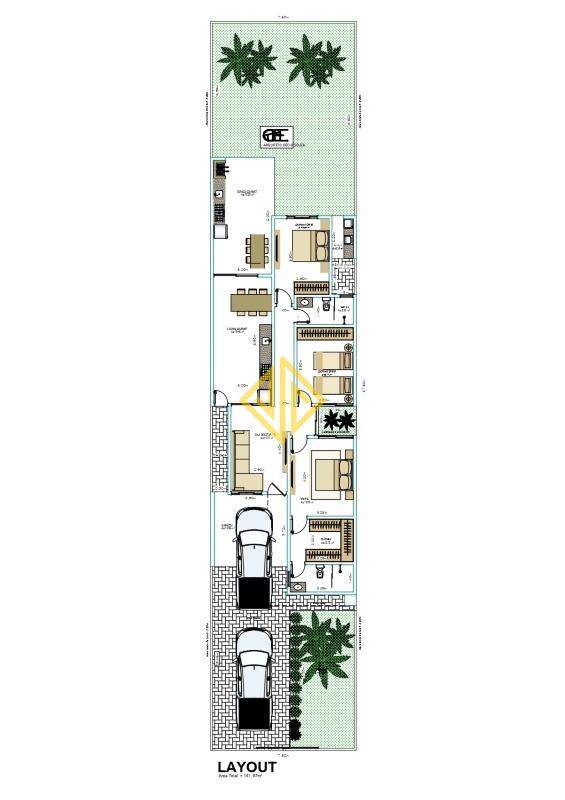 Casa à venda com 3 quartos, 142m² - Foto 2
