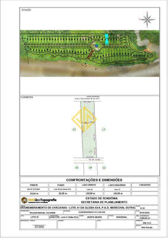Chácara, 2601 m² - Foto 1