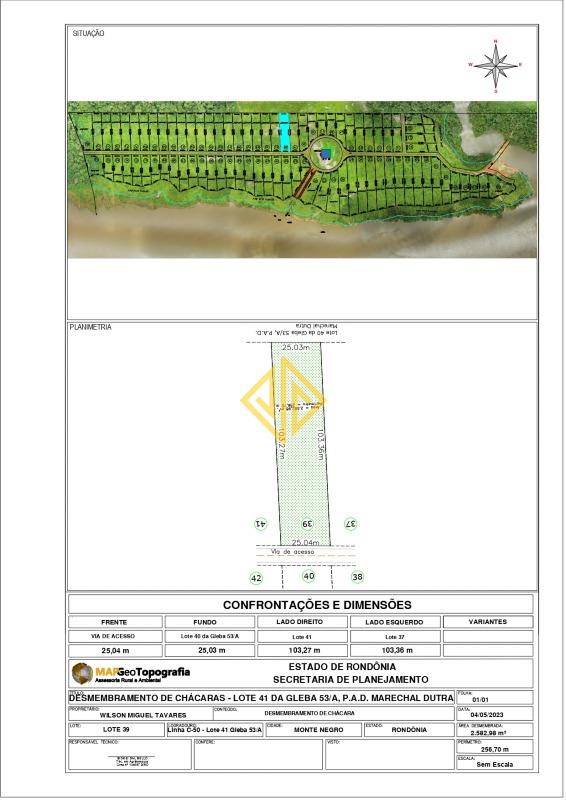 Chácara, 2583 m² - Foto 1