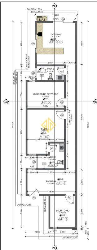 Casa, 3 quartos, 85 m² - Foto 2