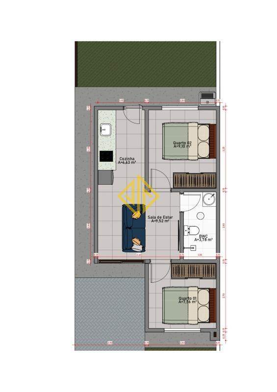 Casa à venda no Jardim Zona Sul: