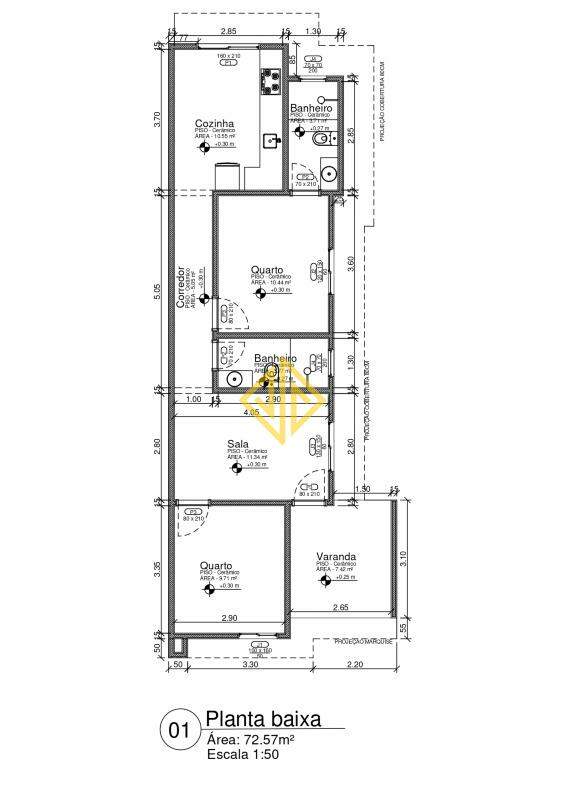 Casa, 2 quartos, 73 m² - Foto 2