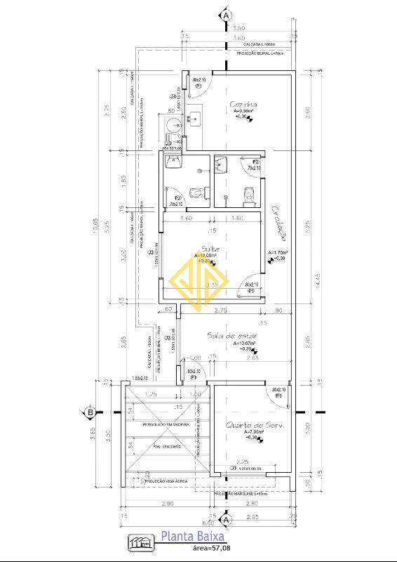 Casa, 2 quartos, 57 m² - Foto 5