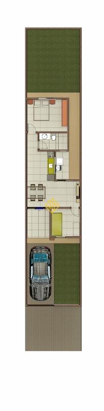 Casa, 2 quartos, 60 m² - Foto 2