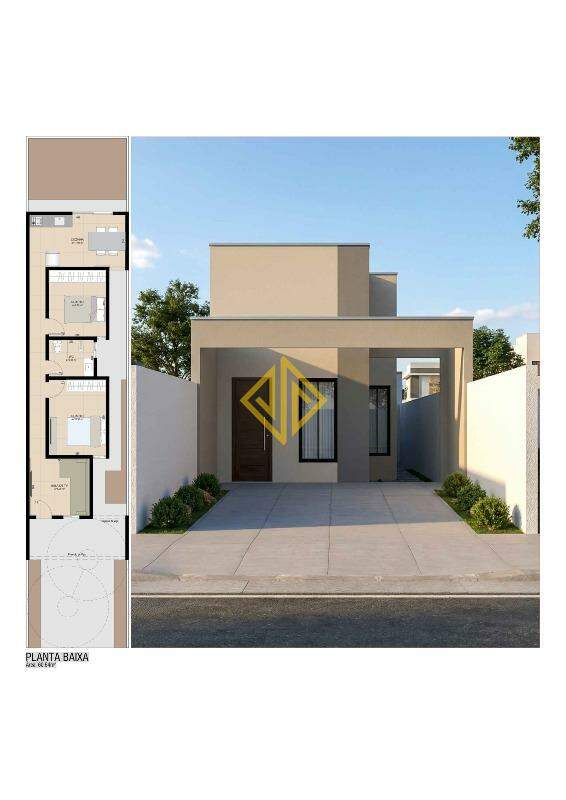 Casa, 2 quartos, 61 m² - Foto 2