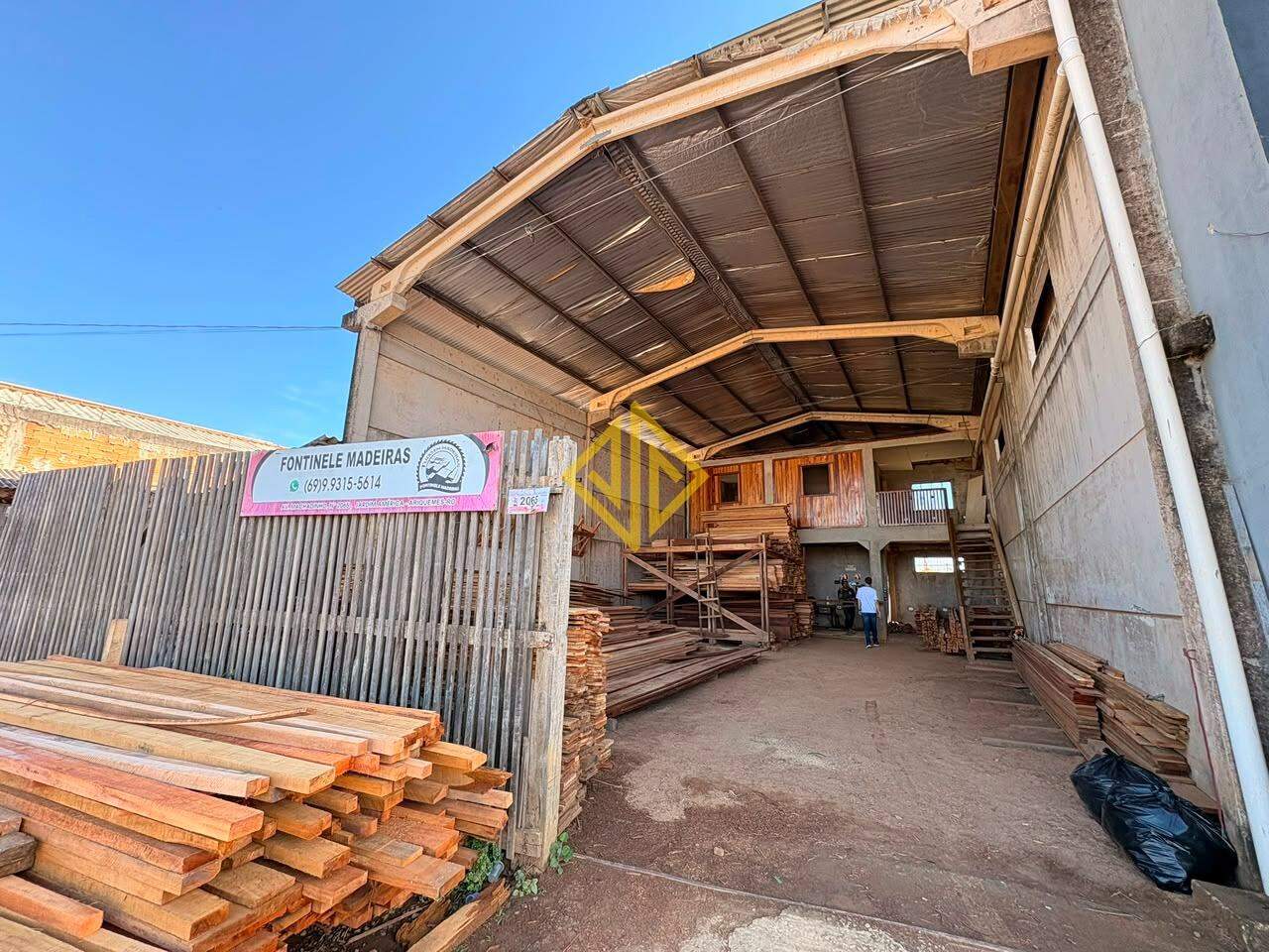 Depósito-Galpão, 160 m² - Foto 1