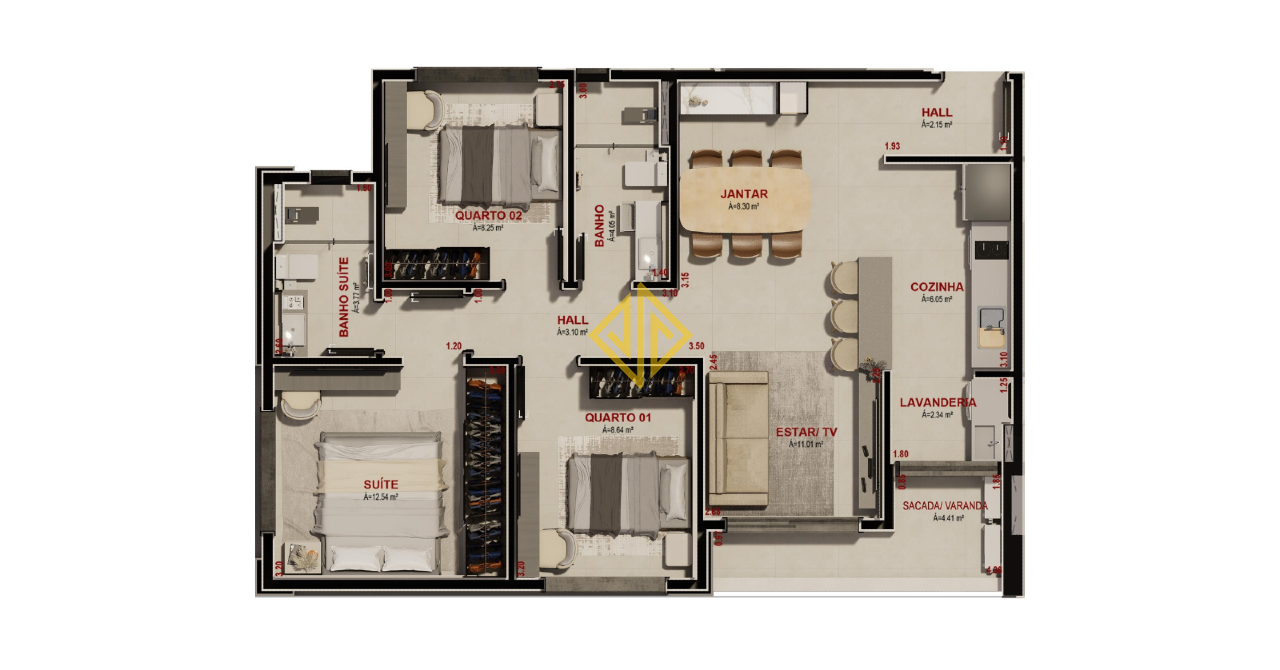 Apartamento à venda no Bom Jesus: