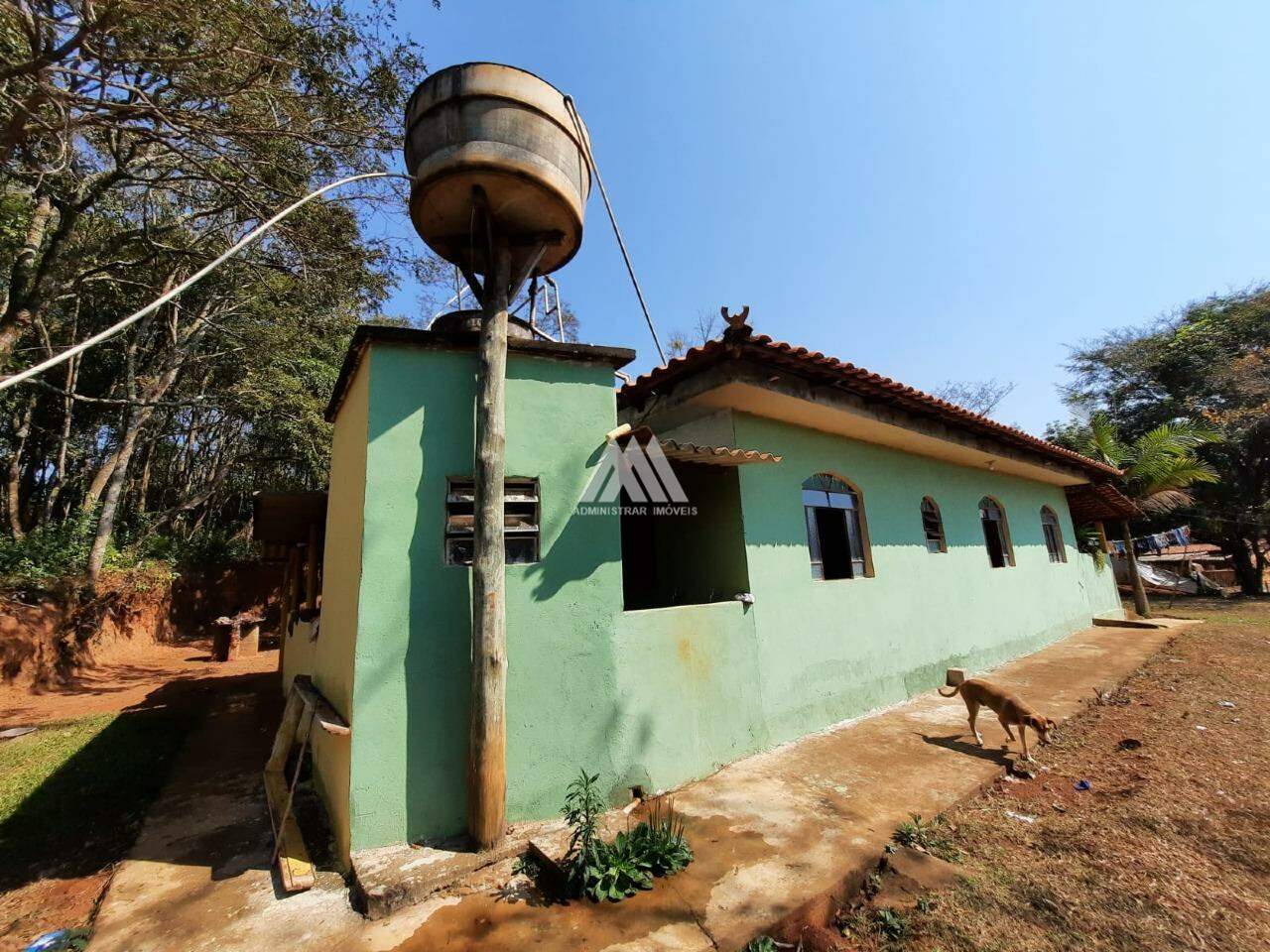 Chácara Rural com construção para aluguel no Ponta da Serra: 