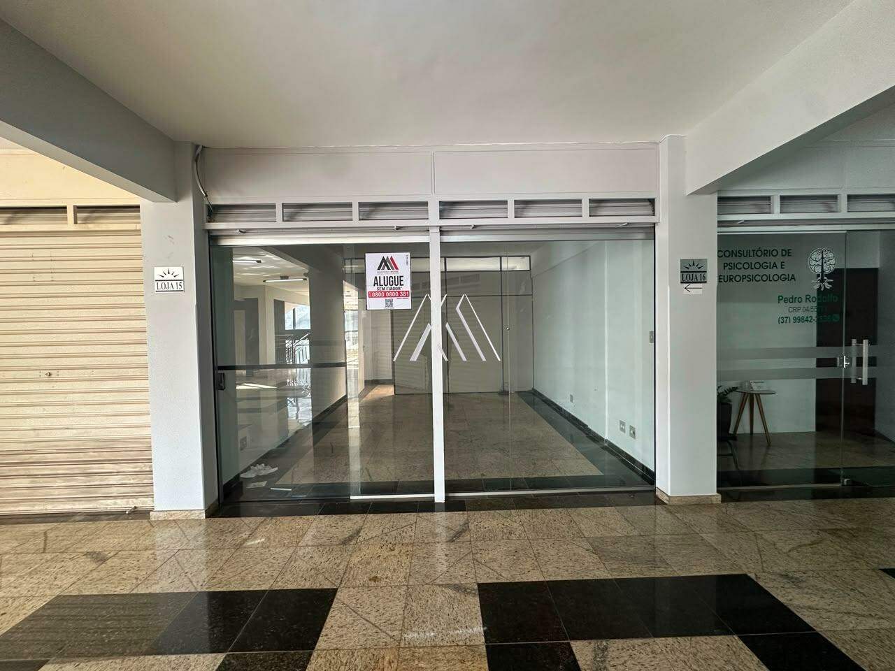Loja para aluguel no Centro: 