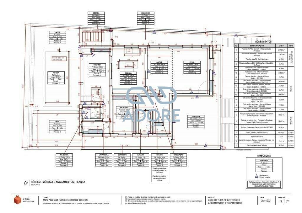Casa de Condomínio à venda no Condomínio Residencial Central Parque: 