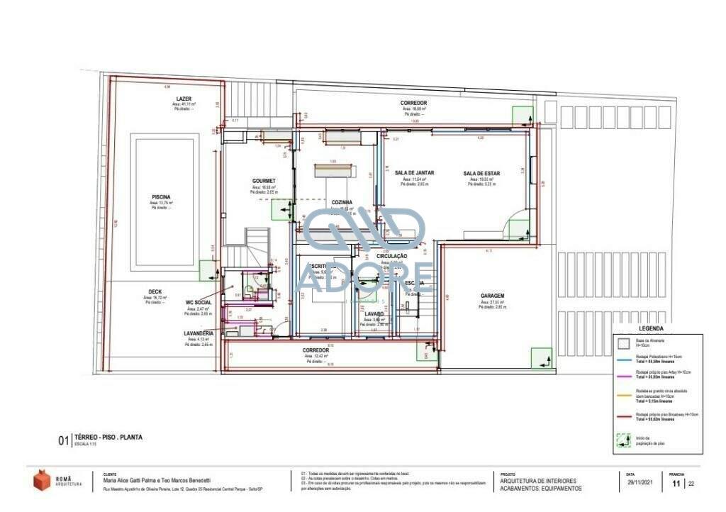 Casa de Condomínio à venda no Condomínio Residencial Central Parque: 