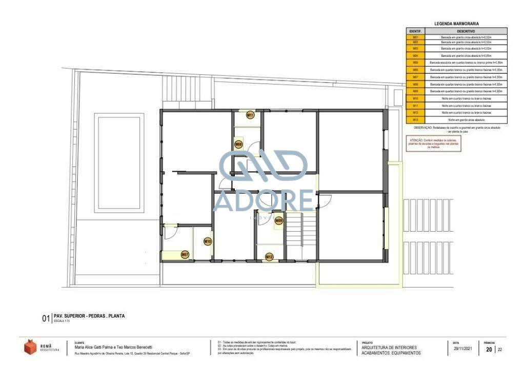 Casa de Condomínio à venda no Condomínio Residencial Central Parque: 