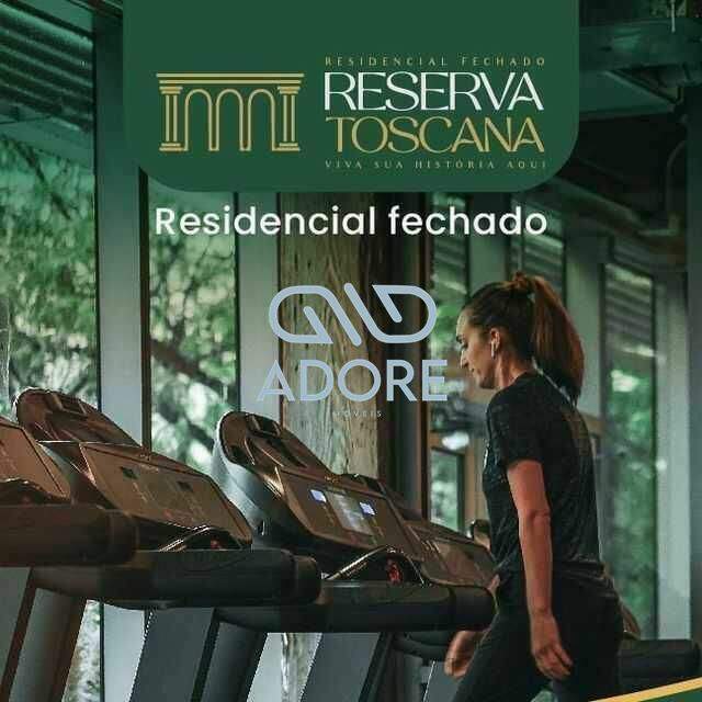 Terreno à venda no Condomínio Reserva Toscana: 