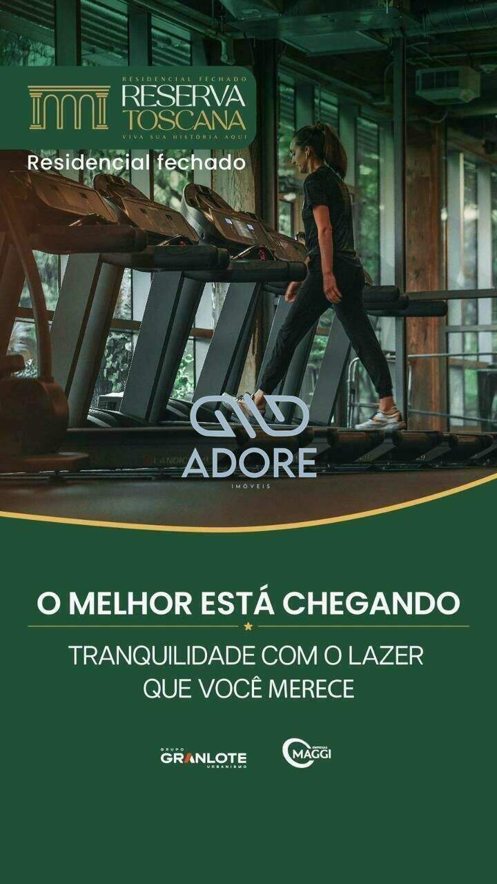 Terreno à venda no Condomínio Reserva Toscana: 