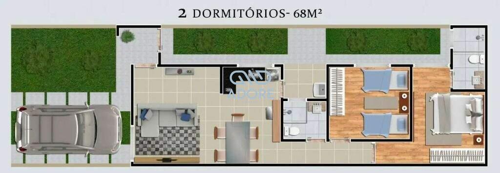Casa de Condomínio à venda no Jardim das Nações: 