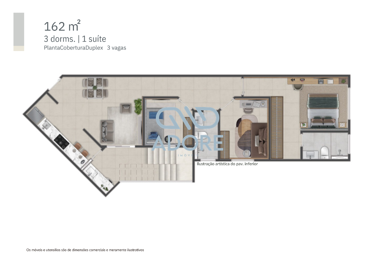 Apartamento à venda no Salto de São José: