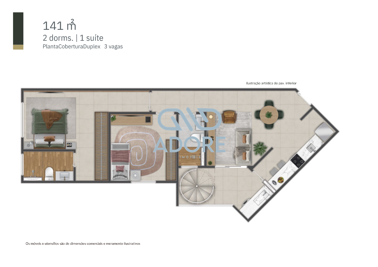 Apartamento à venda no Salto de São José: