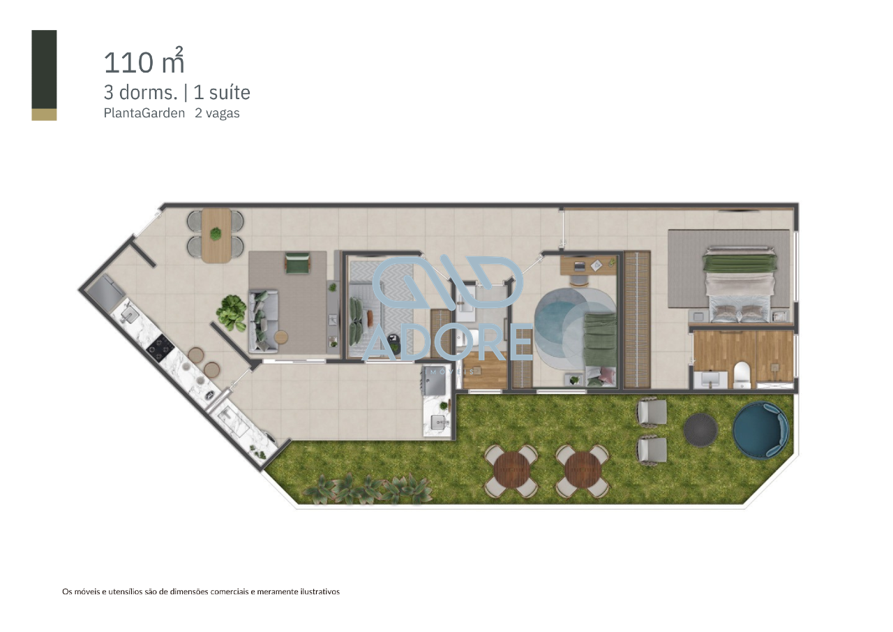 Apartamento à venda no Salto de São José: